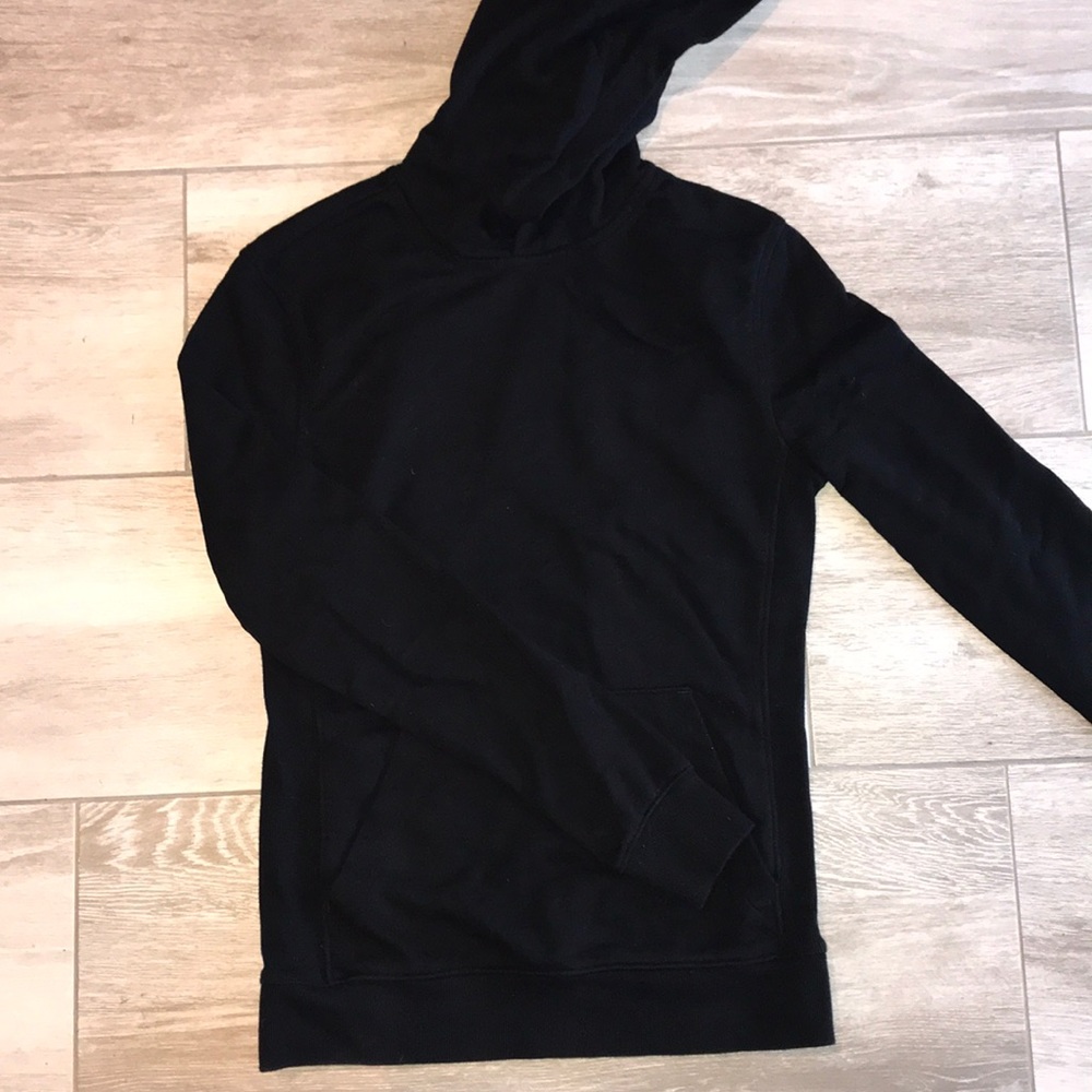 H&M Black Hoodie Sweatshirt